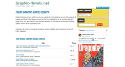 Desktop Screenshot of graphic-novels.net